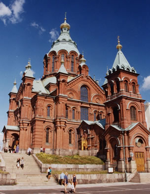 Uspensiki Cathedral on a nice day